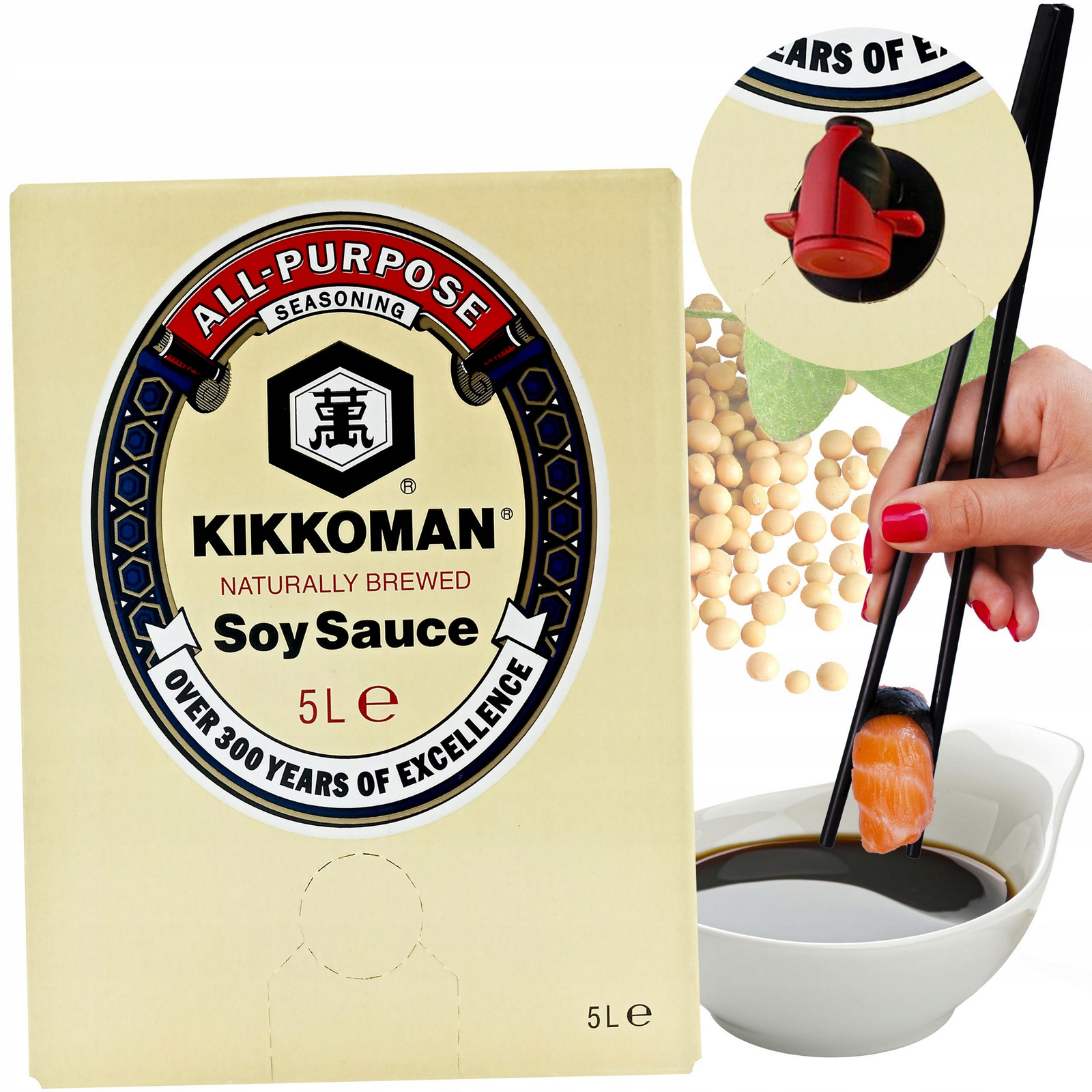 Sójová omáčka 5l Kikkoman