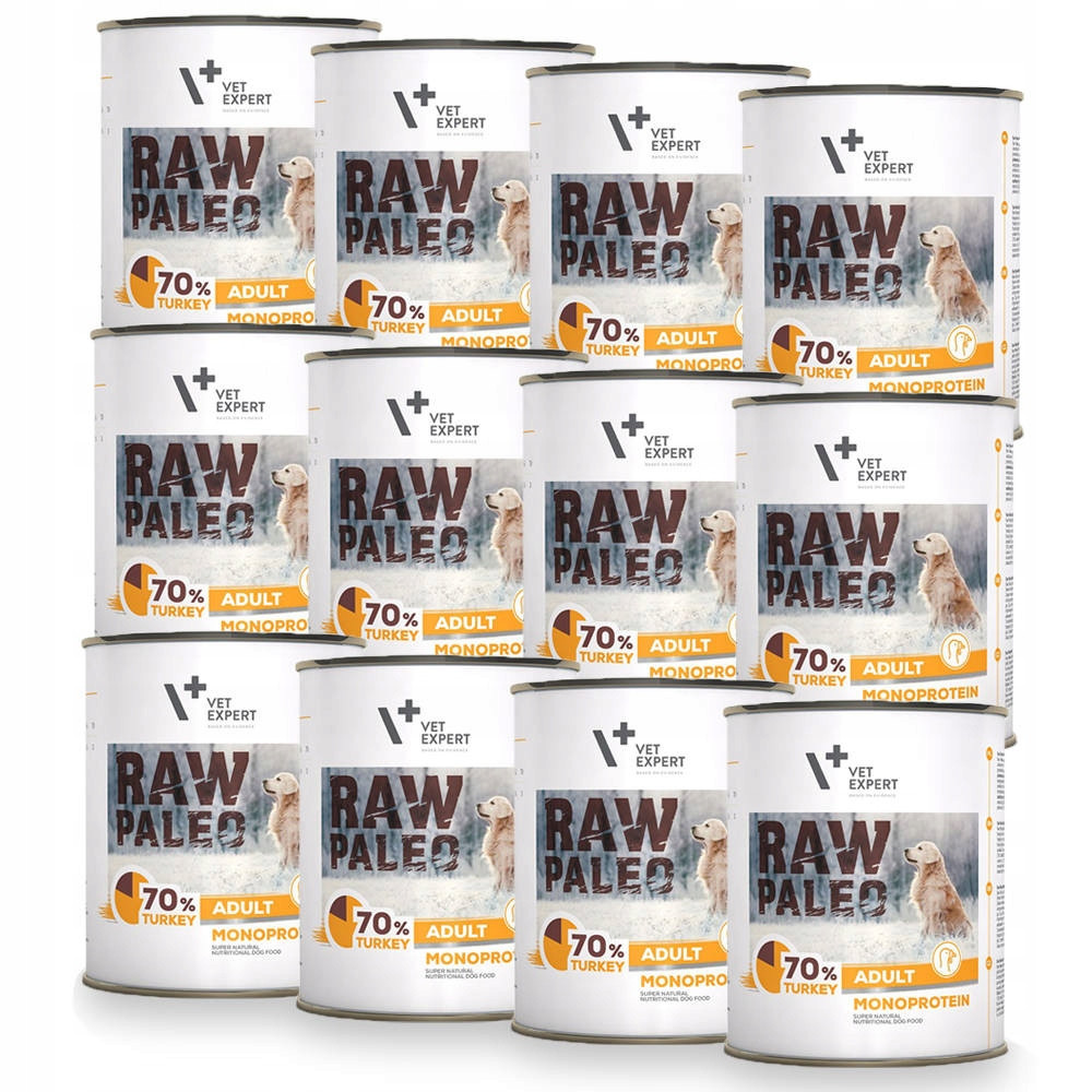 Raw Paleo Adult Krůta Monoprotein Pushka 6x800g