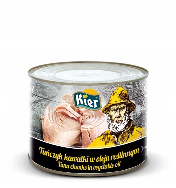 Tuňák v rostlinném oleji – velké kousky 1715 g/1200 g