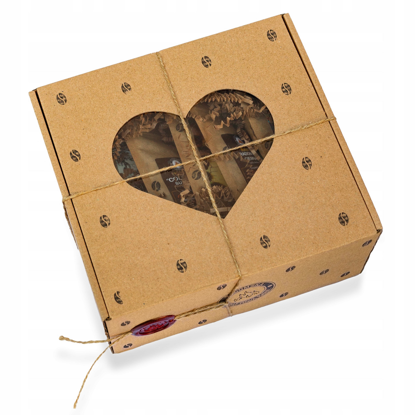 Káva Arabica Dárková sada/Koš 6x100g