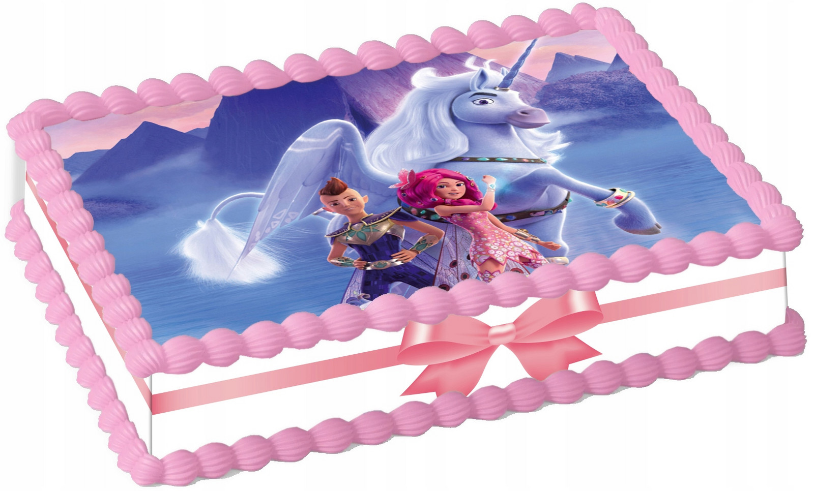 oplatek na dort A4 Mia a já Pegas Jednorožec Kůň