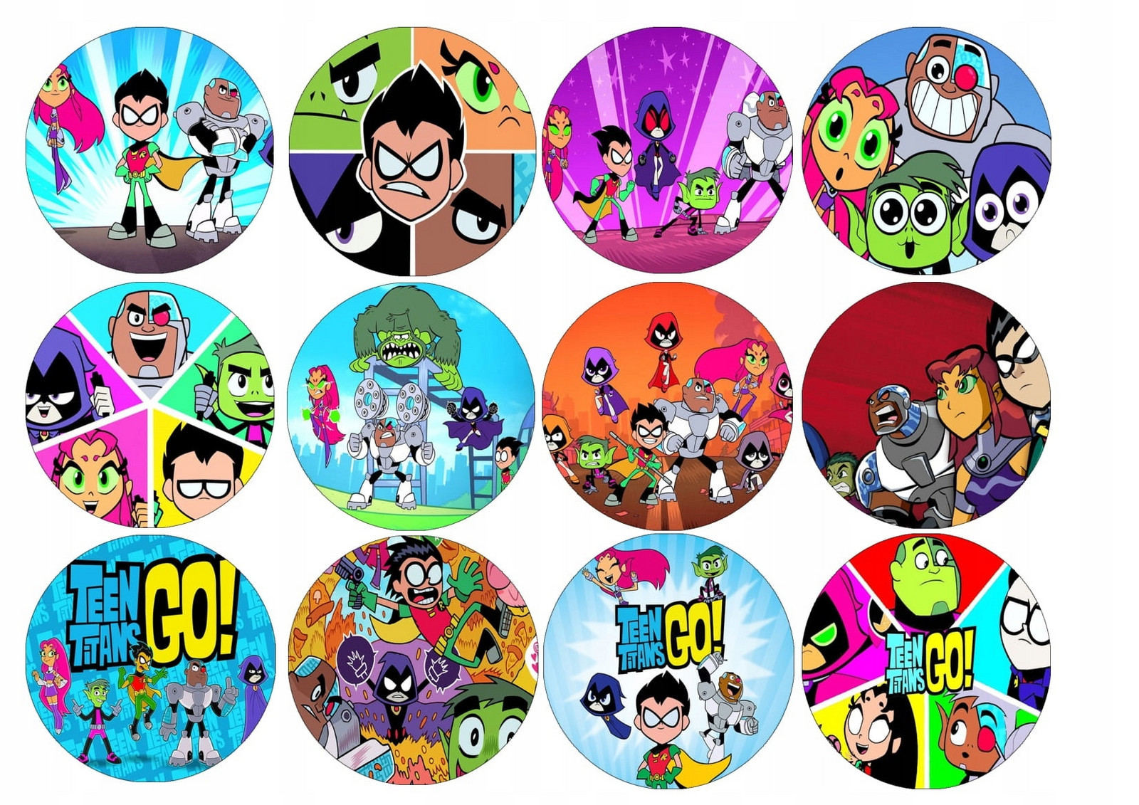 Muffinový poplatek Mladí Titáni: Akce! Narozeniny