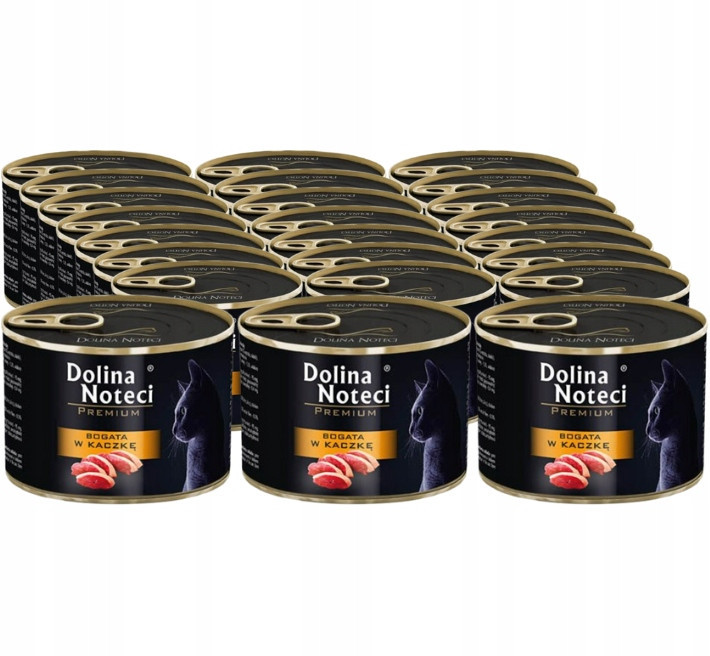 Dolina Noteci Krmivo mokré pro kočky Bohaté na Mix Chutí 48 x 185 g Set