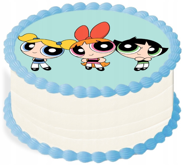 oplatek na dort 29 cm Raketové holky Pohádka Narozeniny