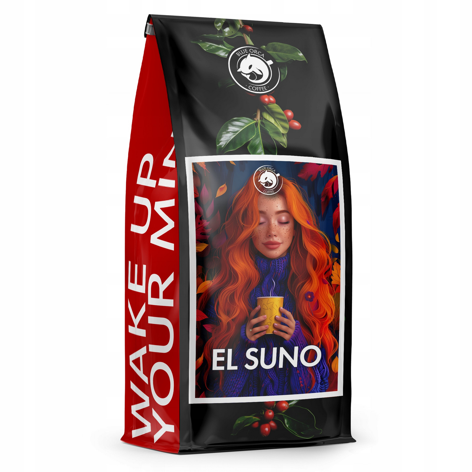 Káva zrnková 1kg El Suno 100% Arabica Limited Edition Blue Orca Coffee