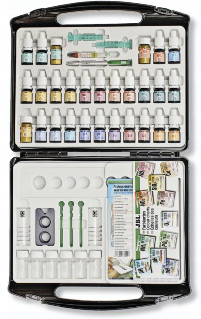 Jbl Testlab Testovací Kufr Do Akvária Umožňuje Měření 16 Hodnot
