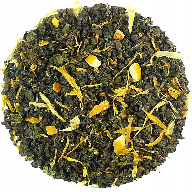 Oolong pomeranč čaj modrý Tyrkysová 500g