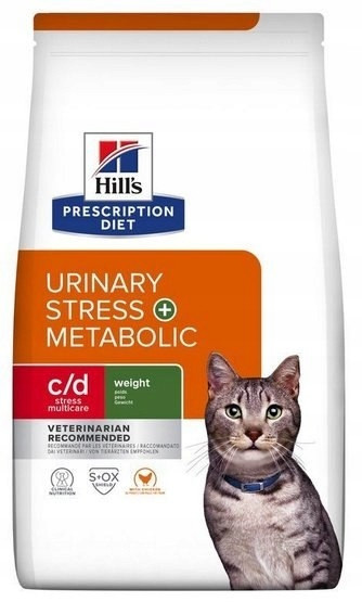 Hill's Prescription Diet c/d Urinary Stress Metabolické krmivo krmivo 3 kg