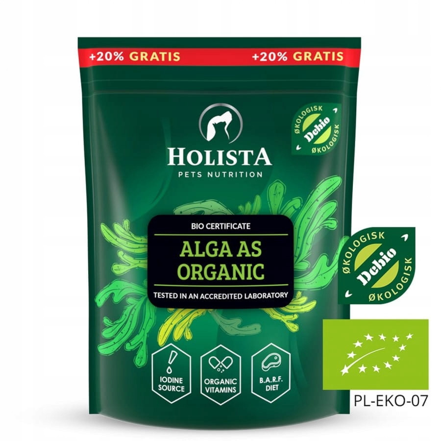 HolistaPets Vitamíny Bio Řasa 1000g pro psa kočku