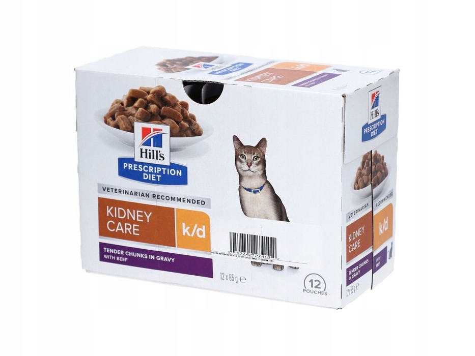 Hill's Pd Feline K/d Kidney Care kapsička Hovězí 12x 85g