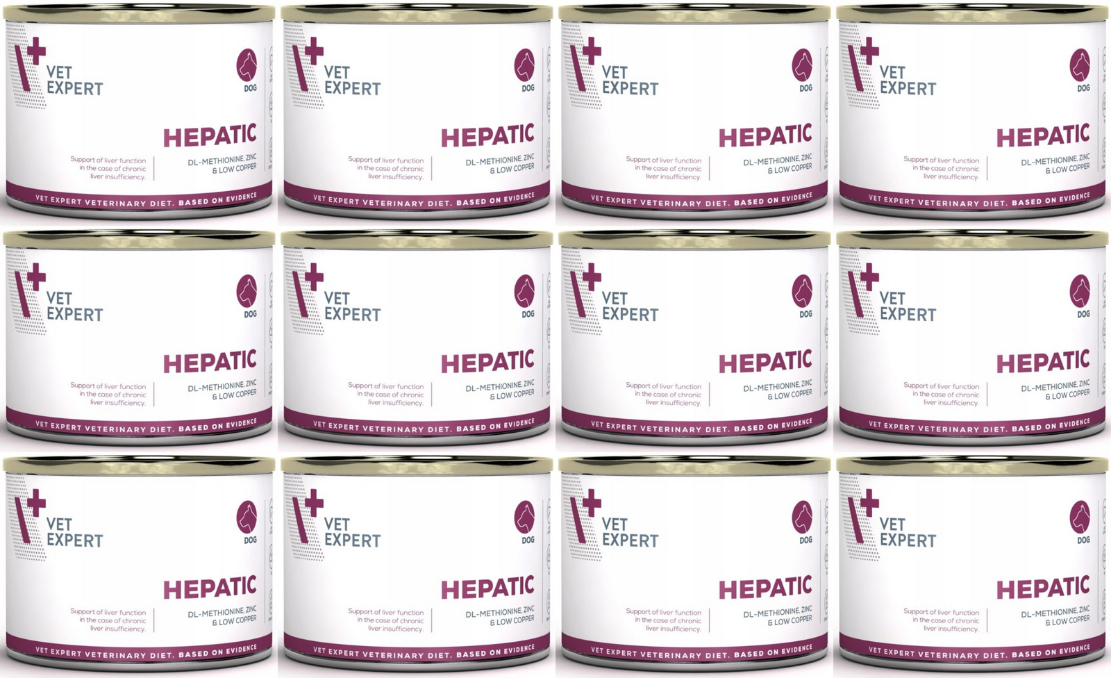 4T VetExpert Dog Hepatic konzervy 12 x 200 g