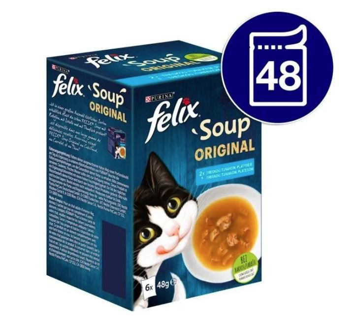 Felix Soup lahodný výběr z ryb polévka 48x48 g