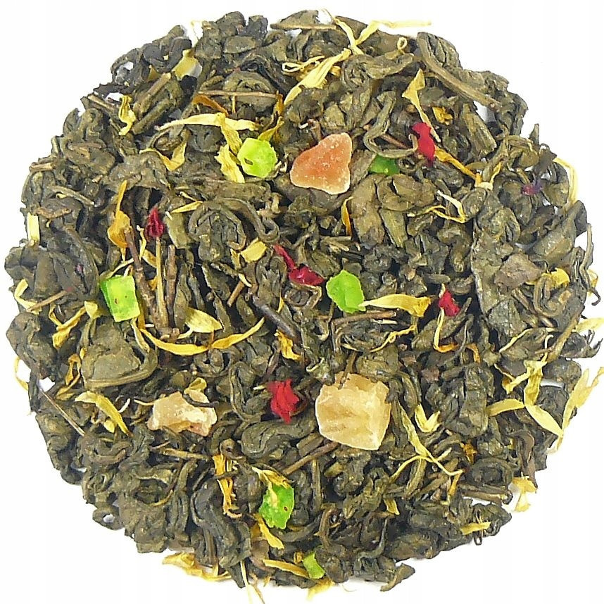 čaj Zelená Gunpowder Spánek Merlina Papaja 1kg