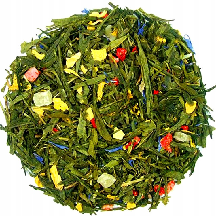Čaj Zelená Sencha Lady Diana jahoda 1kg