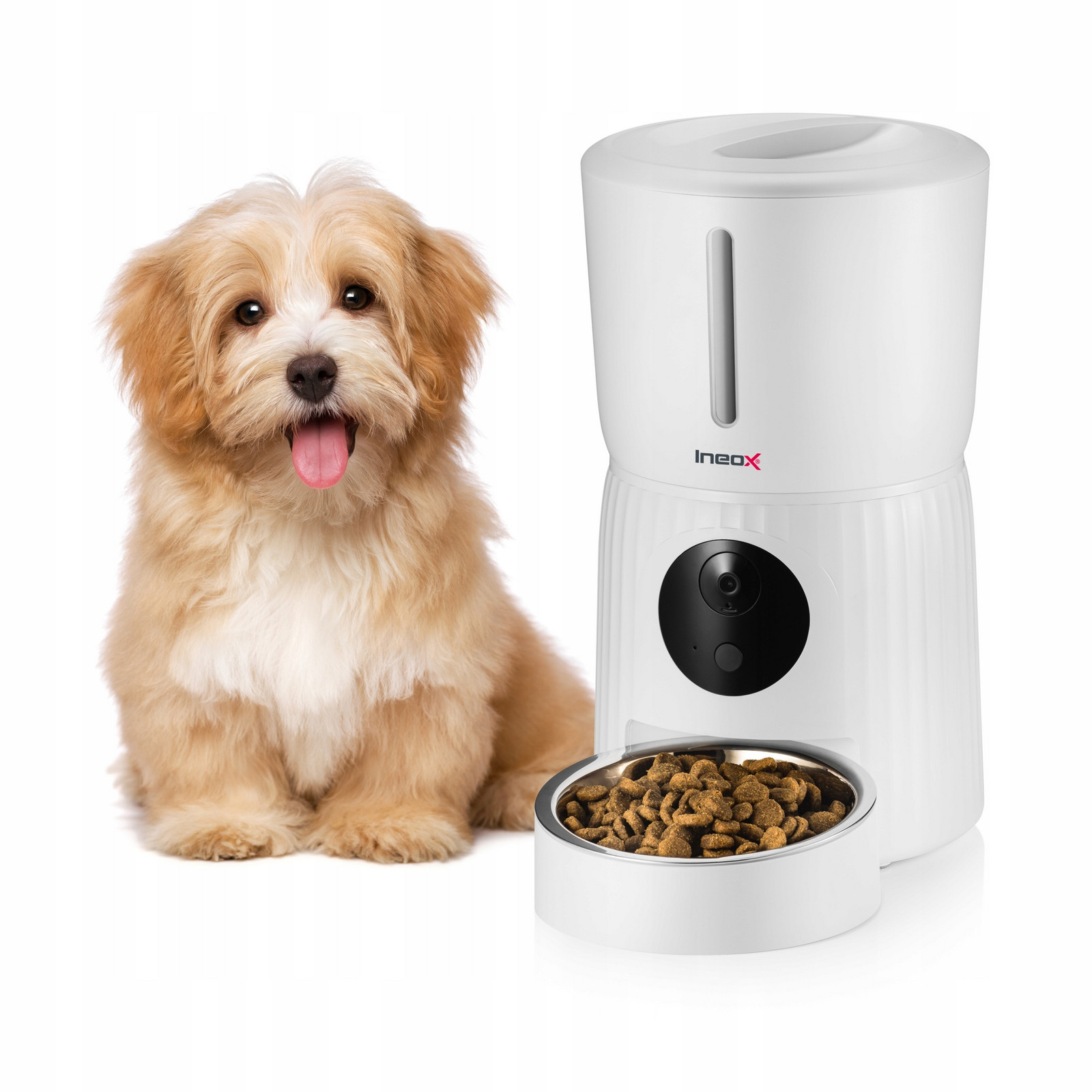 Automatický podavač krmiva 4L Kamera Harmonogram Ineox APF-01W