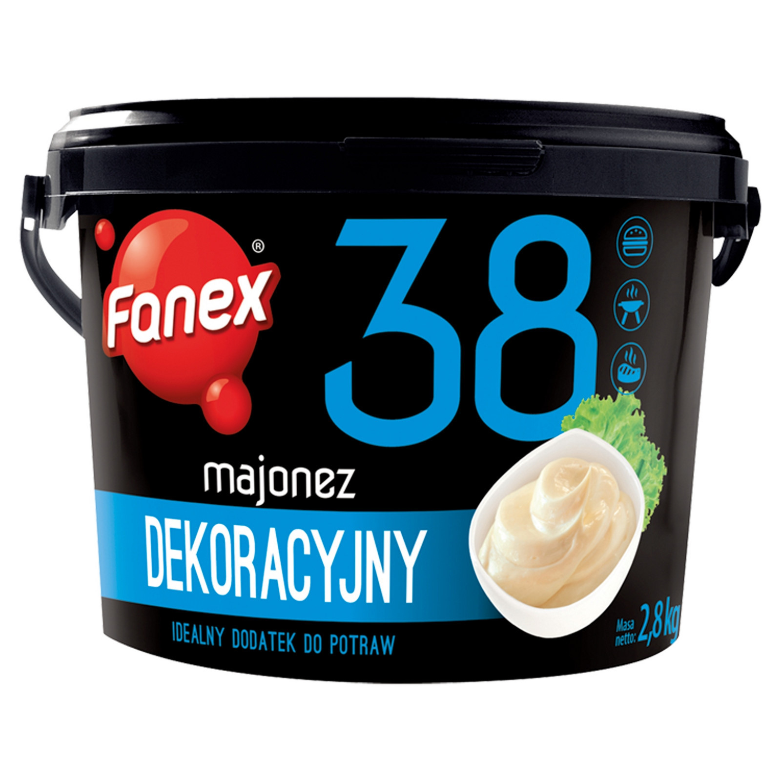 Dekorativní majonéza 2,8 kg Fanex