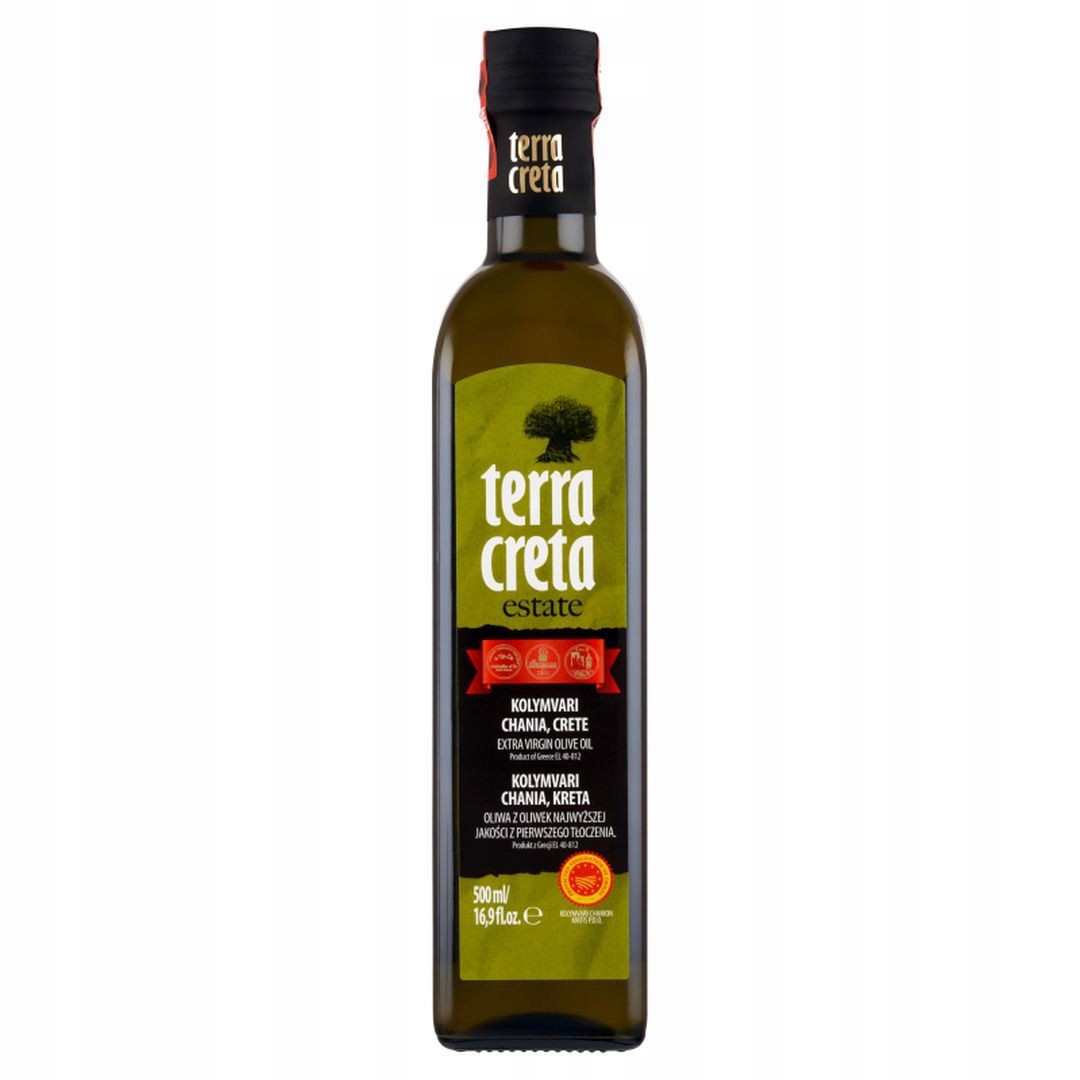Terra Creta Kolymvari Chania Kreta Olej z prvního lisování 500 ml