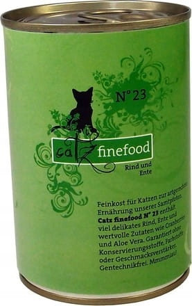 catz finefood výhodné balení 24 x 400 g - Hovězí & kachna