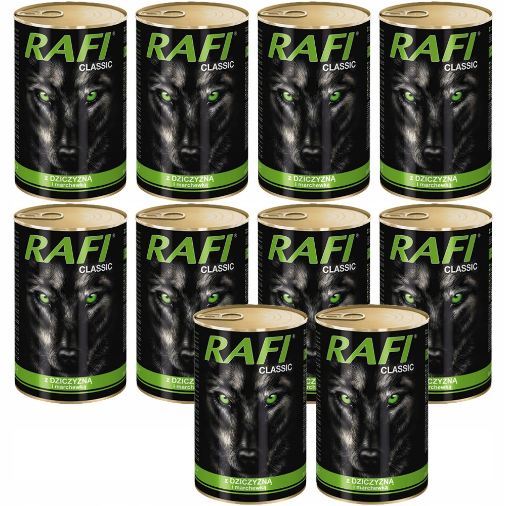 Rafi Dog 6 × 1 240 g - zvěřina