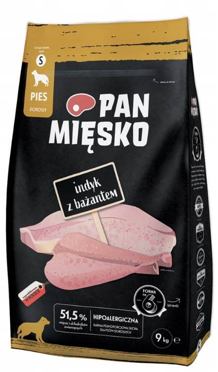Pan Mięsko Small krůtí s bažantem - 9 kg
