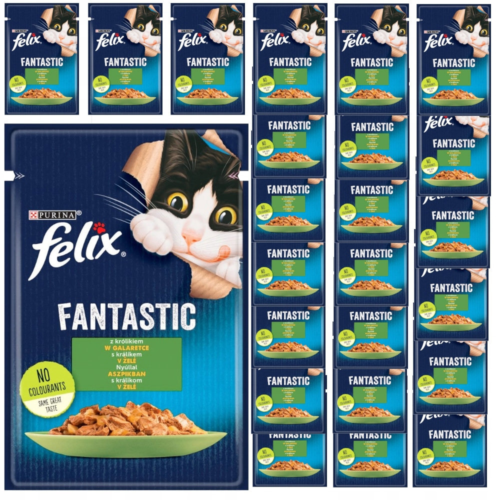 Felix Fantastic 26 kapsiček (26 x 85 g) - králičí