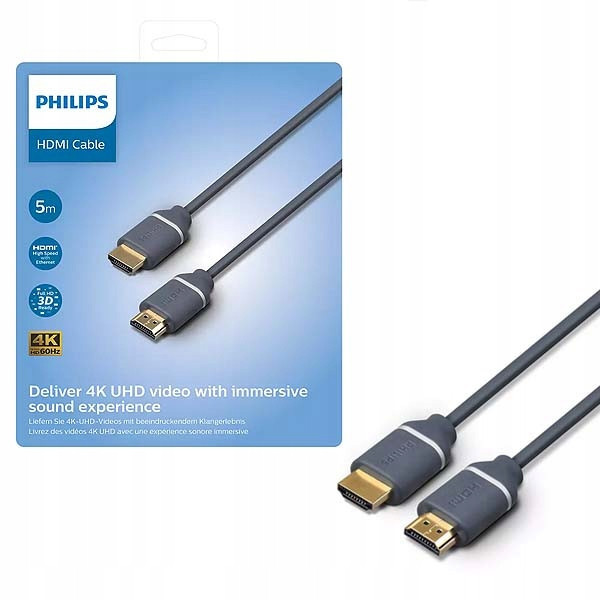 Hdmi Kabel Philips 4K 60Hz Ultra Hd 5M SWV5650G