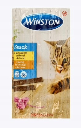 Winston snack 50gr klobásy mix kuře a kachna