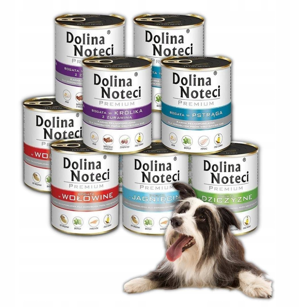 Dolina Noteci Premium Krmivo mokré pro psa bez drůbeže Mix Chutí 10 x 400 g