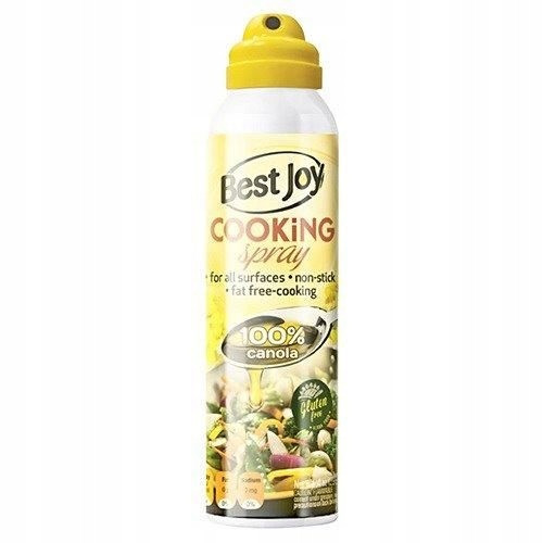 Best Joy Cooking Spray 100% Canola 500 ml řepkový Keto Low Carb 0kalorií