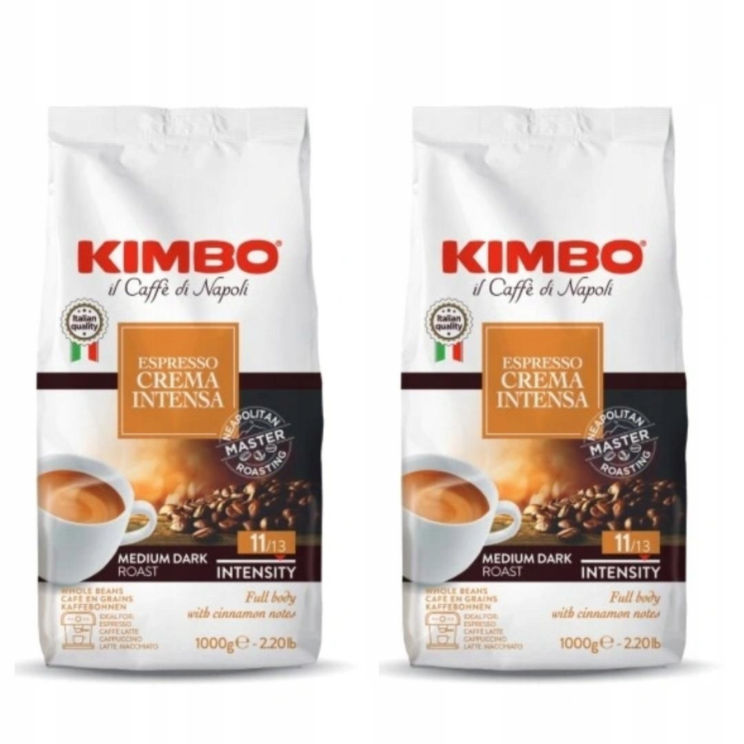 Zrnková káva Kimbo Crema Intensa 1000 g