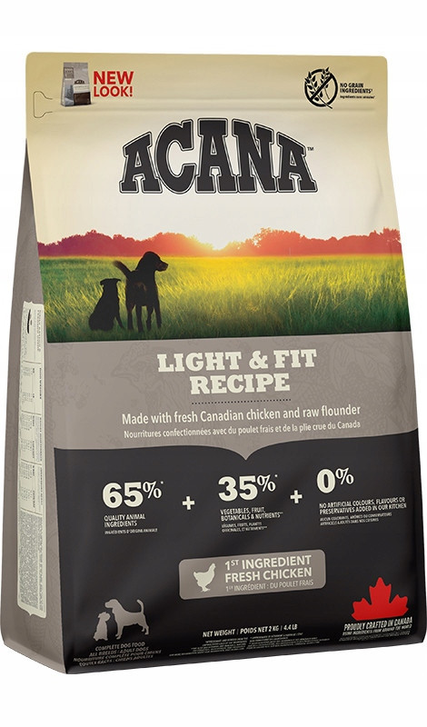 Acana Adult Light & Fit krmivo pro psy 11,4 kg