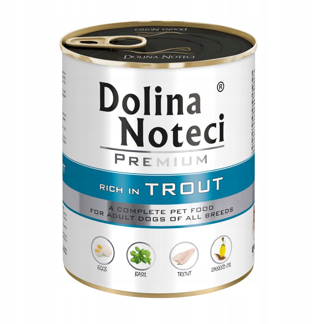 Dolina Noteci Premium Trout Pstruh 12x800g pro všechna plemena