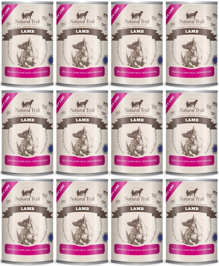 Natural Trail Soft Line Lamb 12 x 400 g