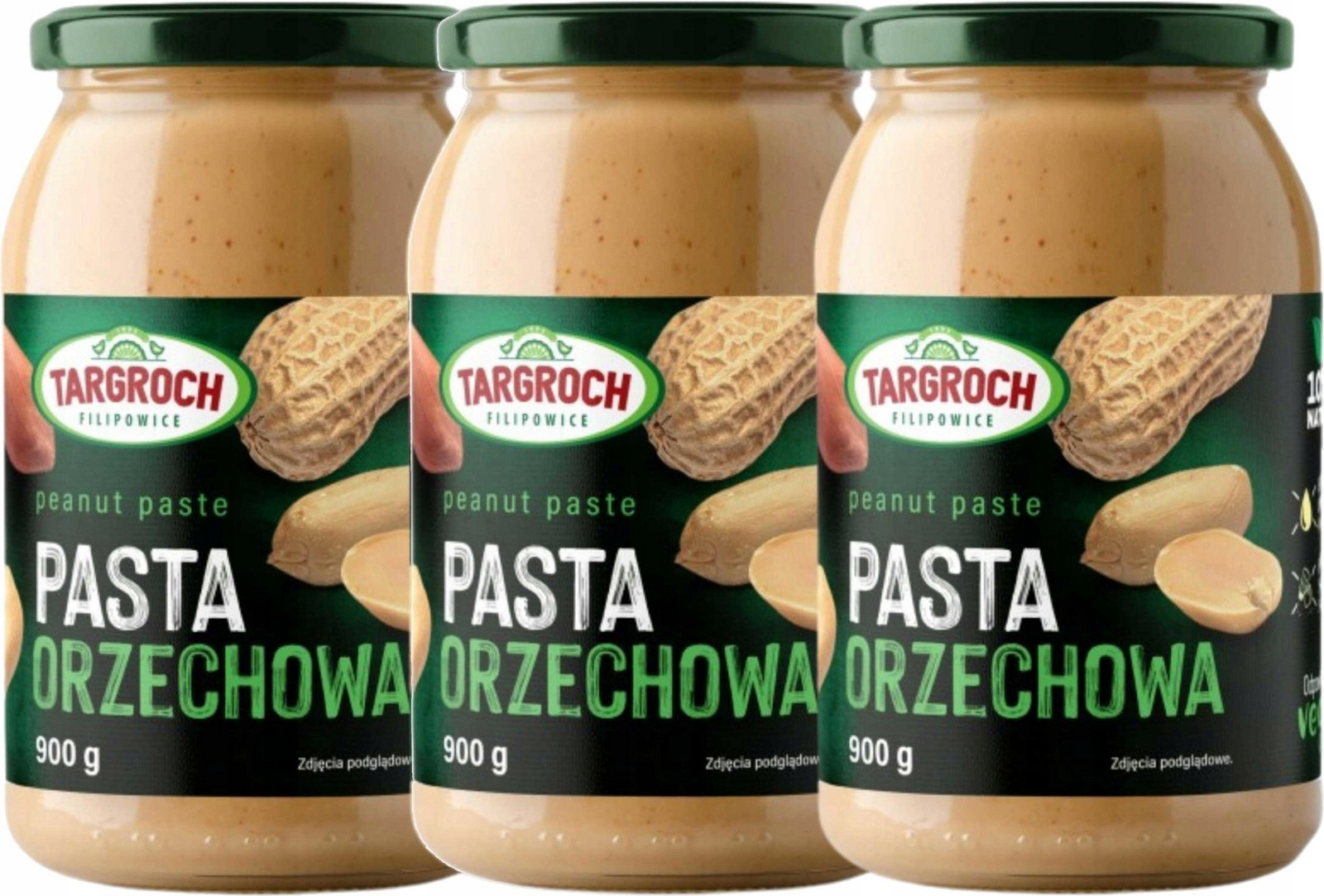 3x Targroch Ořechová pasta 900g