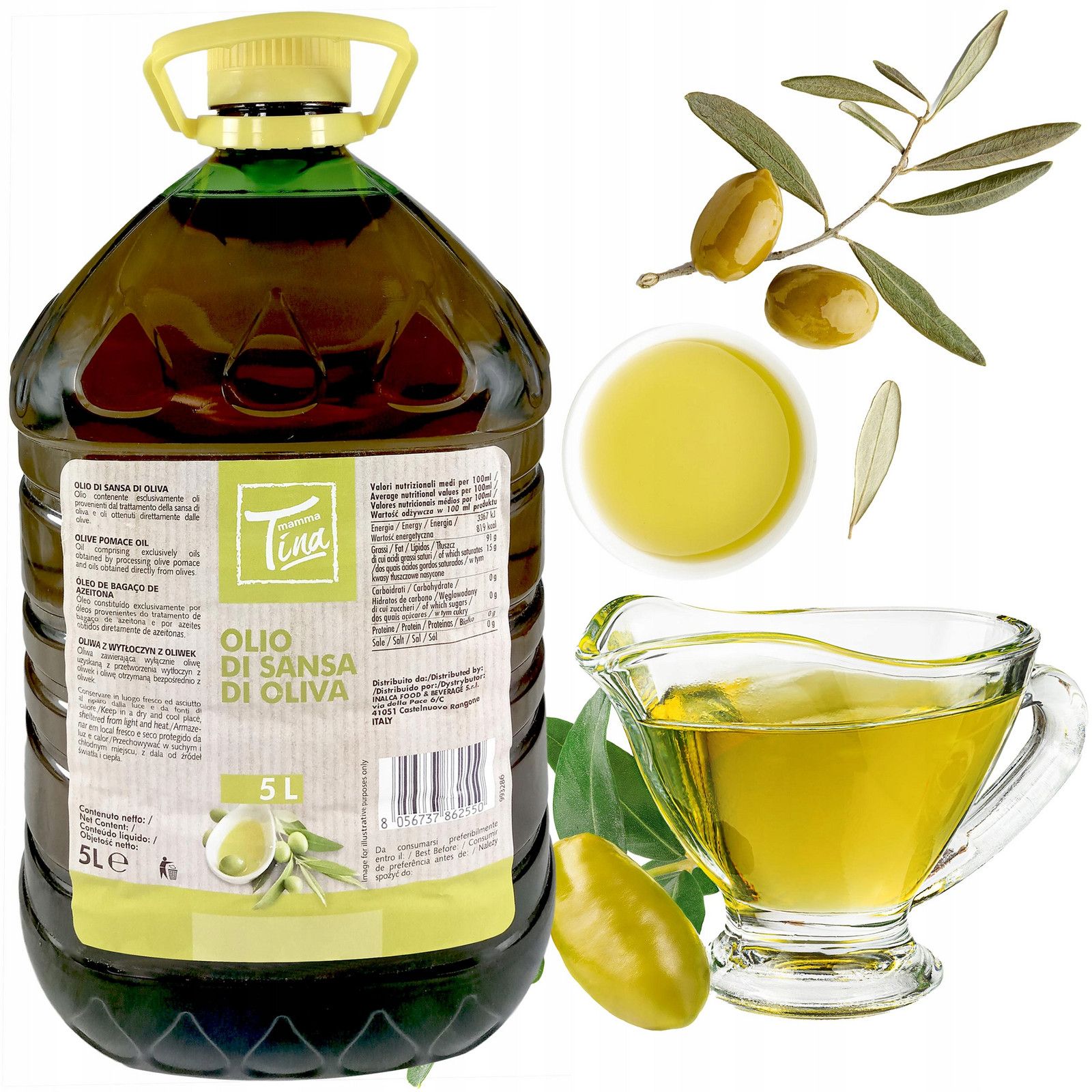 Olivový Olej 5l Sansa italský Mamma Tina