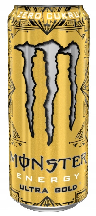 Nápoj Monster Energy Ultra Gold 500 ml x 12 kusů