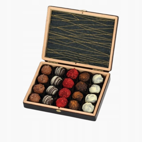 Kolekce lanýžů 20 ks v dřevěném obalu, Vánoce