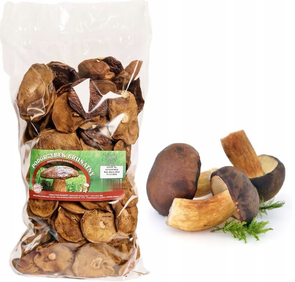 Podhoubí Klobouky 500g Polský Atest 2024 Nová Sklizeň houby sušené lesní