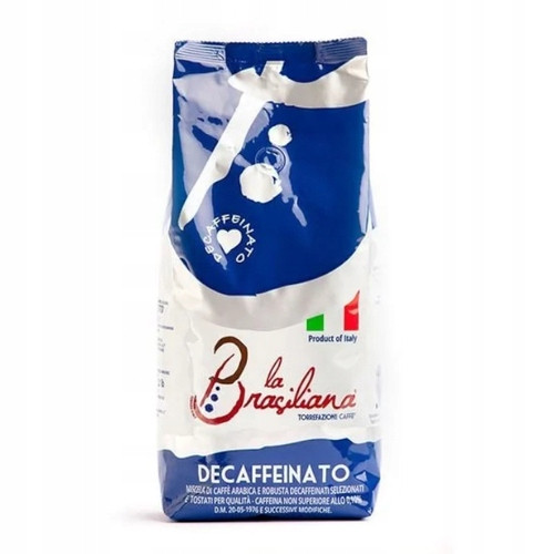 Káva zrnková La Brasiliana Decaffeinato 1KG