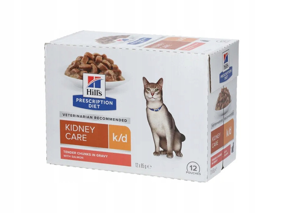 Hill's Pd Feline K/d Kidney Care kapsička Losos 12x 85g
