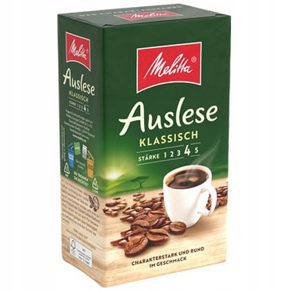 Mletá káva Melitta Auslese Klassish Set 12 x 500g videokniha Bonus