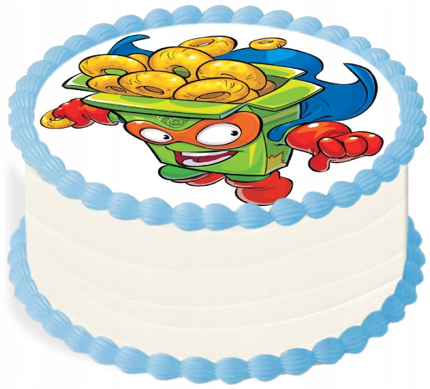 oplatek na dort 20 cm Mimoni Narozeniny Party