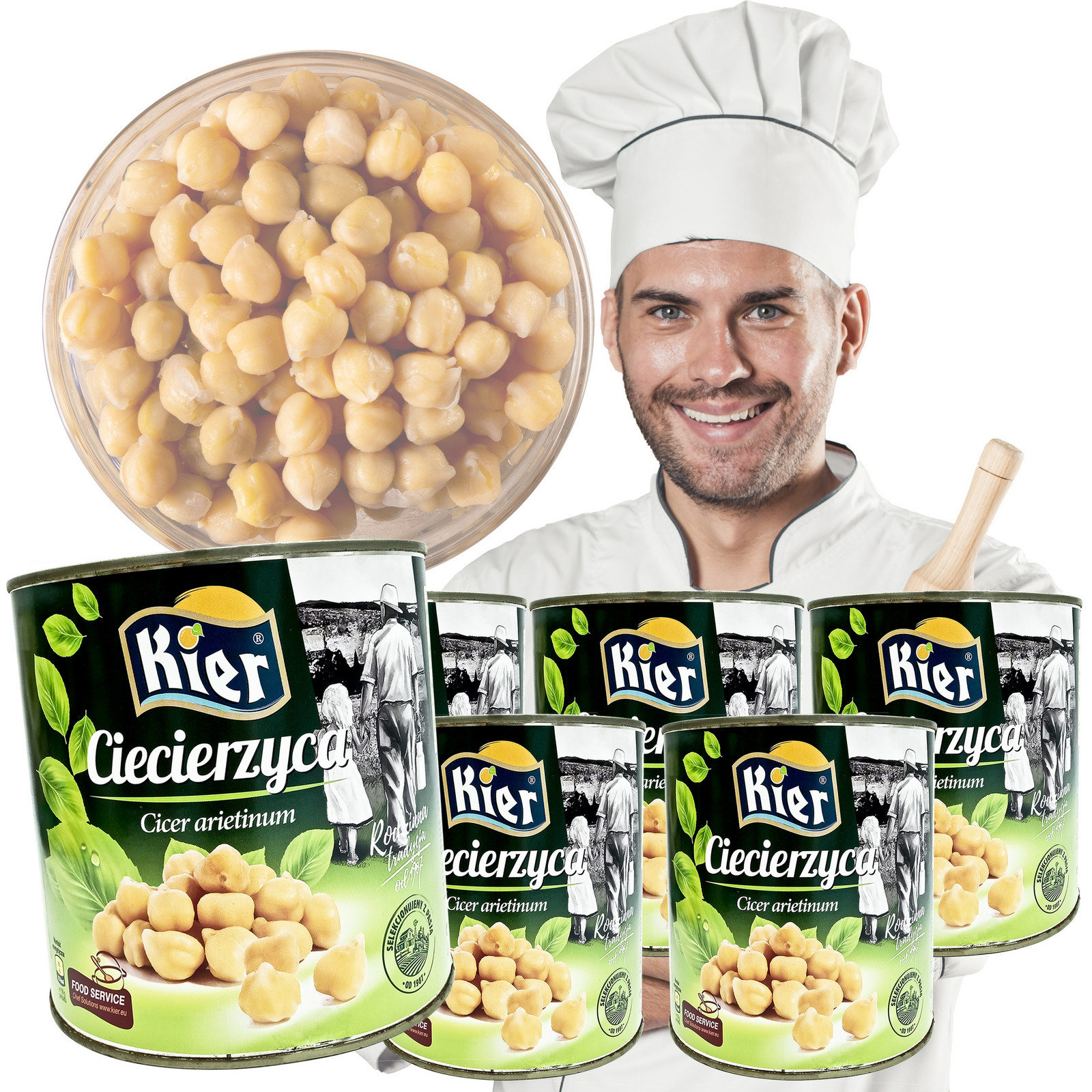 Konzervovaná Cizrna 6X2600G Cizrna