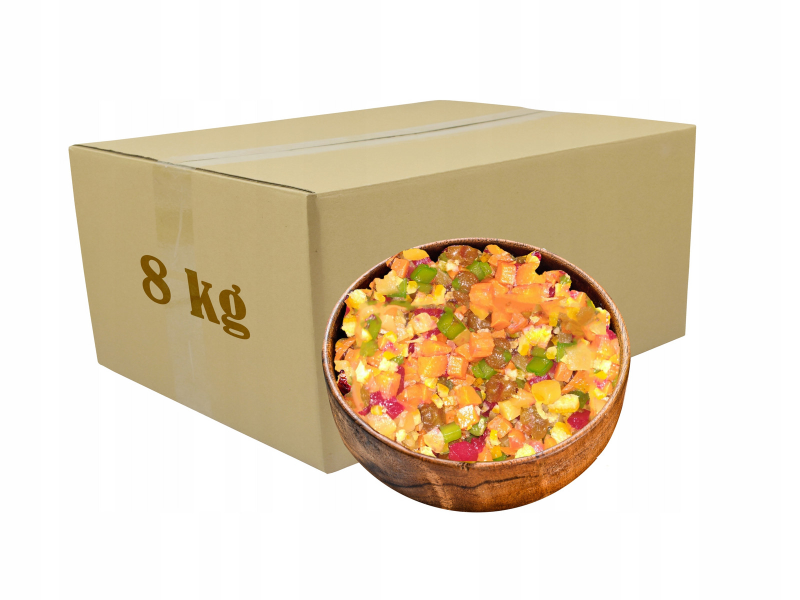 Keksová Směs kandované ovoce ideální pro Pečivo 8kg Karton Velkoobchod