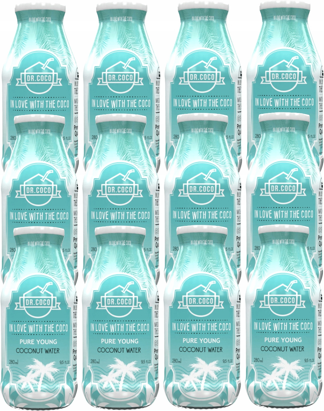 12x Dr Coco kokosová voda 280 ml