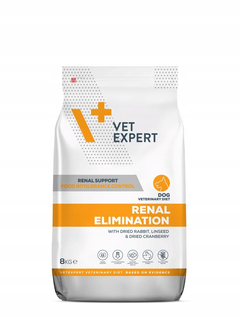 krmivo krmivo pro psy VetExpert Veterinary Diet Renal Elimination dog 8kg
