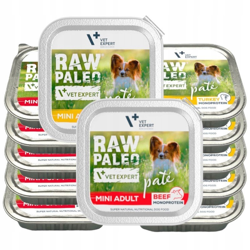 Vetexpert Raw Paleo 12 Ks Krmivo Pro Psa Hovězí