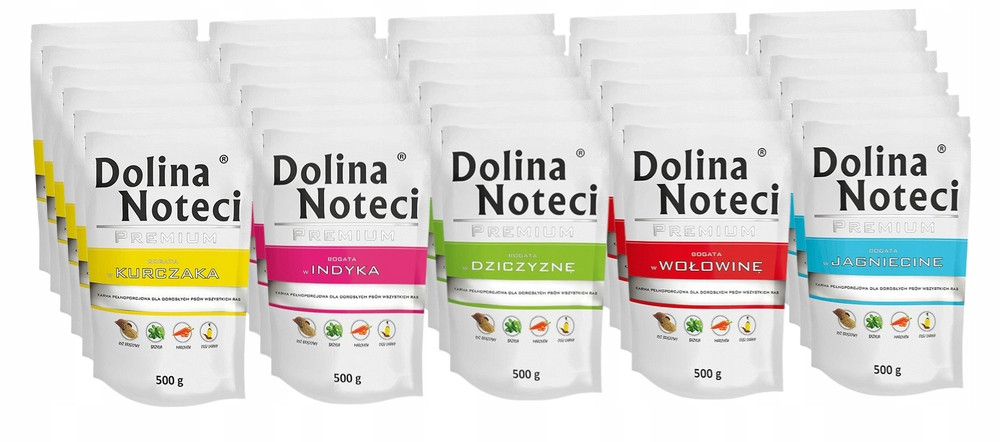 Dolina Noteci Premium mix chutí 30 x 500g
