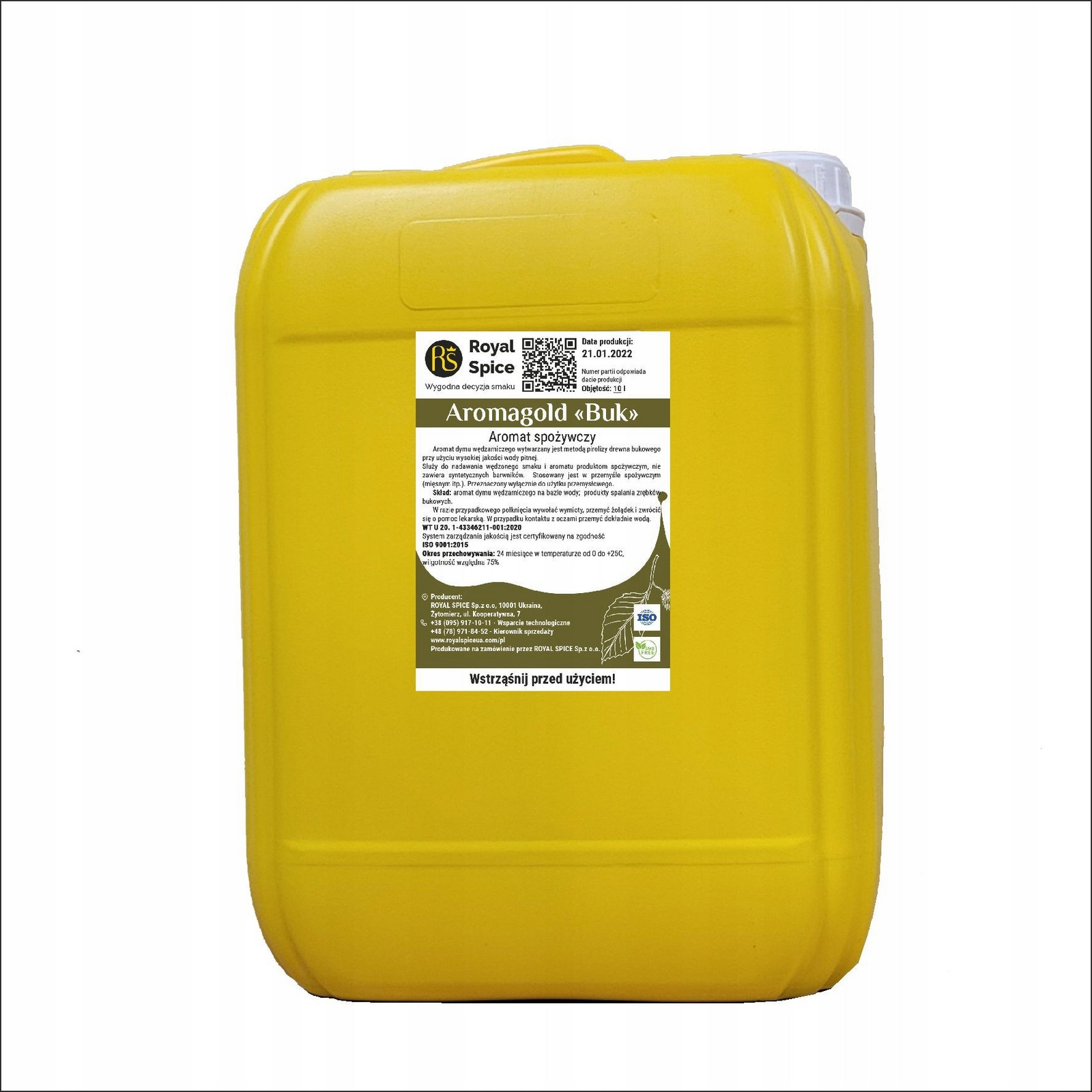 Tekutý udící kouř Aromagold Buk 10L