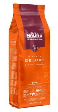 Káva zrnková Mauro De Luxe 1 kg videokniha s recepty Bonus